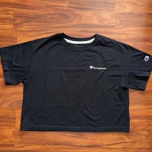 3 For $12 Womens Champion Crop Tee